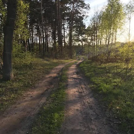 Komfortowy Dom W Lesie بيت للعطل